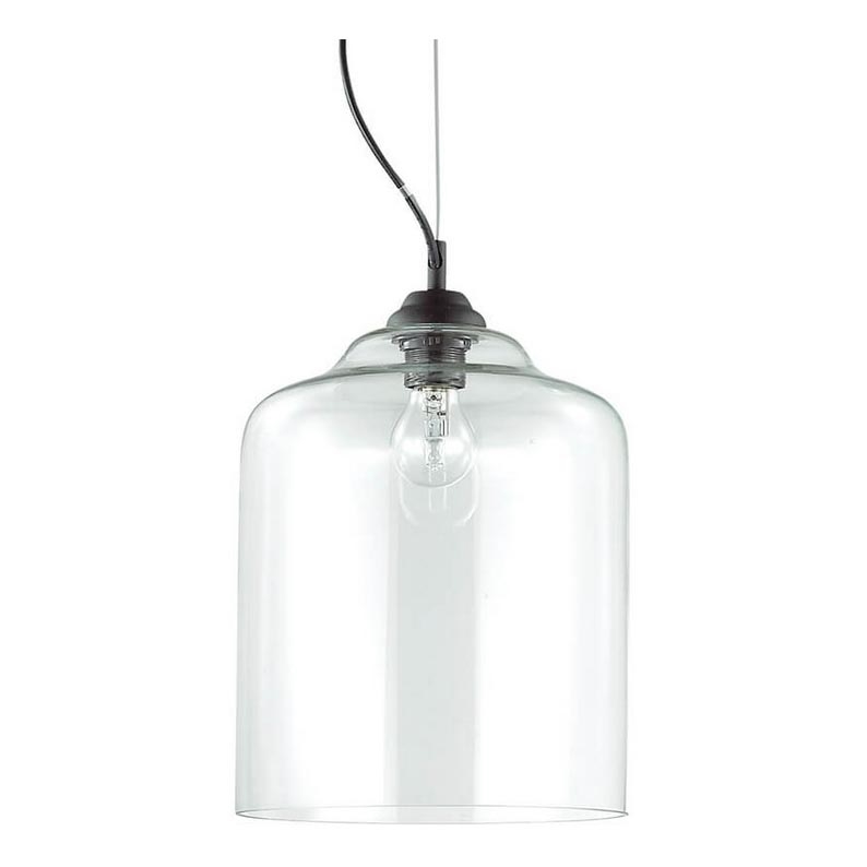 Ideal Lux - Hanglamp aan een koord BISTRO 1xE27/60W/230V diameter 24 cm doorzichtig