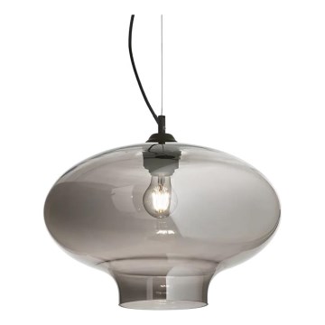 Ideal Lux - Hanglamp aan een koord BISTRO 1xE27/60W/230V diameter 40 cm gerookt
