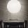 Ideal Lux - Hanglamp aan een koord CARTA 1xE27/60W/230V diameter 60 cm wit