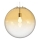 Ideal Lux - Hanglamp aan een koord MAPA 1xE27/42W/230V diameter 50 cm goud/gerookt