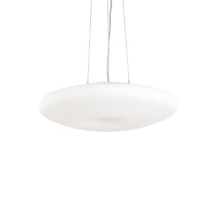 Ideal Lux - Hanglamp aan kabel GLORY 3xE27/60W/230V Ø 50 cm wit