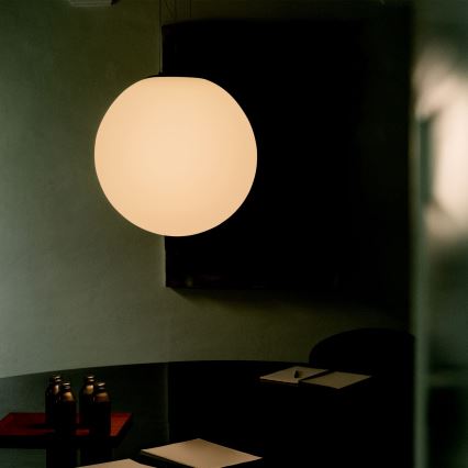 Ideal Lux - Hanglamp aan kabel MAPA 1xE27/42W/230V Ø 40 cm wit