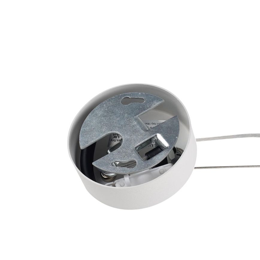 Ideal Lux - Hanglamp aan kabel MAPA 1xE27/42W/230V Ø 40 cm wit