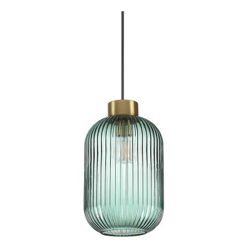 Ideal Lux - Hanglamp aan kabel MINT 1xE27/60W/230V Ø 14 cm groen