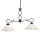 Ideal Lux - Hanglamp aan ketting 2xE27/60W/230V