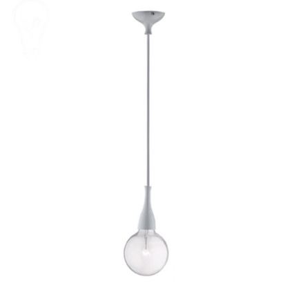 Ideal Lux - Hanglamp aan koord 1xE27/42W/230V grijs