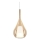 Ideal Lux - Hanglamp aan snoer KALIQUE 1xE27/42W/230V pr. 18 cm rookbeige
