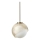 Ideal Lux - Hanglamp met kabel BLOOM 1xE27/42W/230V Ø 22 cm goud/rookbeige