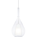 Ideal Lux - Hanglamp met kabel KALIQUE 1xE27/42W/230V Ø 18 cm helder