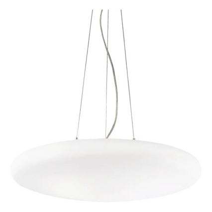 Ideal Lux - Hanglamp met kabel SMARTIES 3xE27/42W/230V Ø 42,5 cm wit