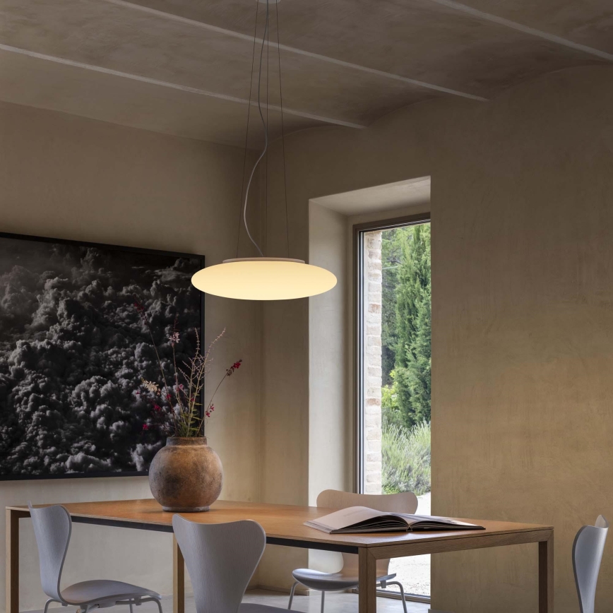 Ideal Lux - Hanglamp met kabel SMARTIES 3xE27/42W/230V Ø 42,5 cm wit