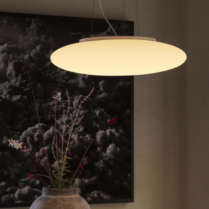 Ideal Lux - Hanglamp met kabel SMARTIES 3xE27/42W/230V Ø 42,5 cm wit