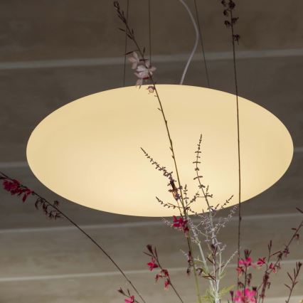 Ideal Lux - Hanglamp met kabel SMARTIES 3xE27/42W/230V Ø 42,5 cm wit