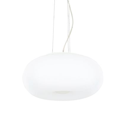 Ideal Lux - Hanglamp ULISSE aan kabel 3xE27/60W/230V, diameter 42 cm, wit