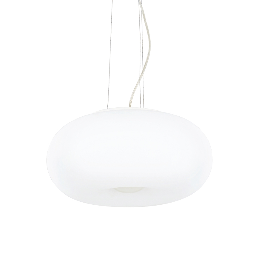Ideal Lux - Hanglamp ULISSE aan kabel 3xE27/60W/230V, diameter 42 cm, wit