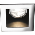 Ideal Lux - Inbouwspot FUNKY 1xGU10/50W/230V 9x9 cm glanzend chroom