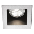 Ideal Lux - Inbouwspot FUNKY 1xGU10/50W/230V 9x9 cm mat chroom