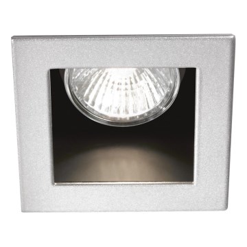 Ideal Lux - Inbouwspot FUNKY 1xGU10/50W/230V 9x9 cm mat chroom