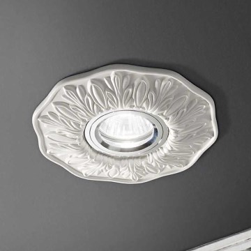 Ideal Lux - Inbouwspot POLKA 1xGU10/50W/230V wit