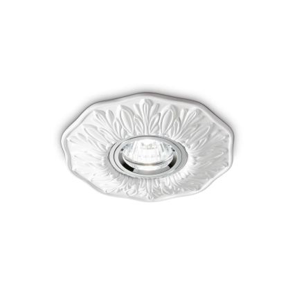 Ideal Lux - Inbouwspot POLKA 1xGU10/50W/230V wit