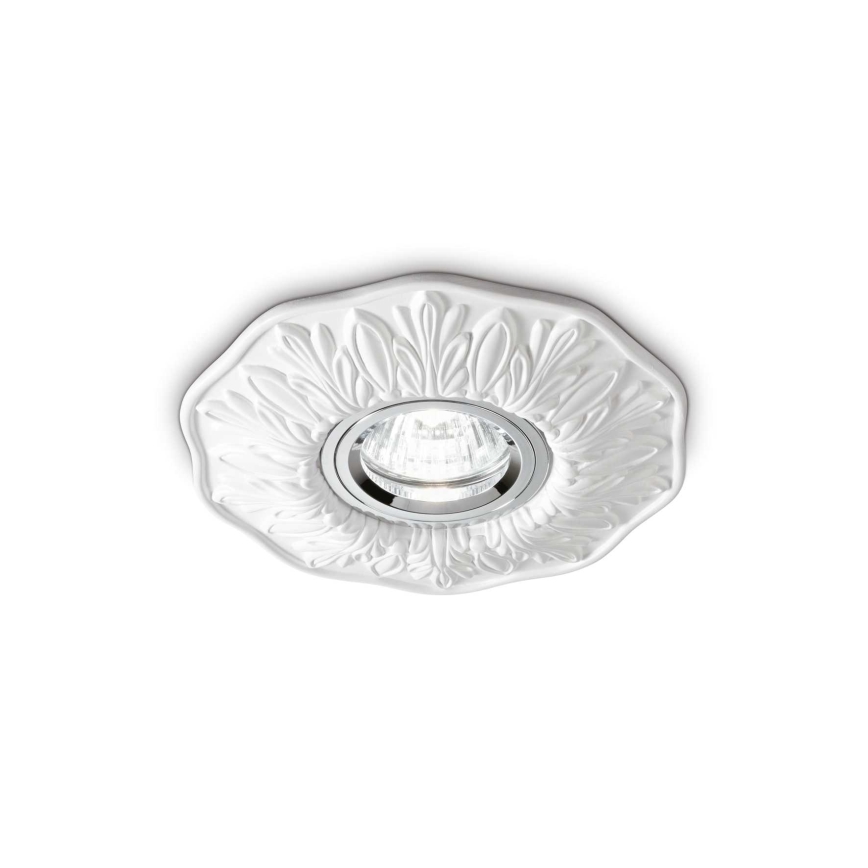 Ideal Lux - Inbouwspot POLKA 1xGU10/50W/230V wit