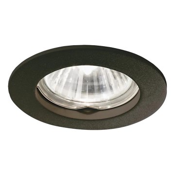 Ideal Lux - Inbouwverlichting JAZZ 1xGU10/50W/230V zwart