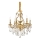 Ideal Lux - Kristallen hanglamp aan een ketting GIOCONDA 6xE14/40W/230V diameter 62 cm goud