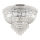 Ideal Lux - Kristallen plafondlamp DUBAI 24xE14/28W/230V diameter 78 cm glanzend chroom