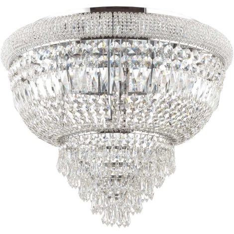 Ideal Lux - Kristallen plafondlamp DUBAI 6x E14 / 40W / 230V