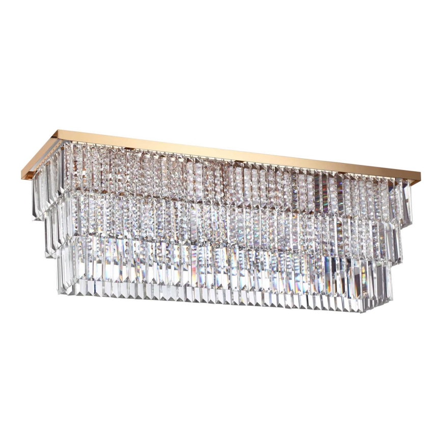 Ideal Lux - Kristallen plafondlamp MARTINEZ 8 × E14 / 40W / 230V
