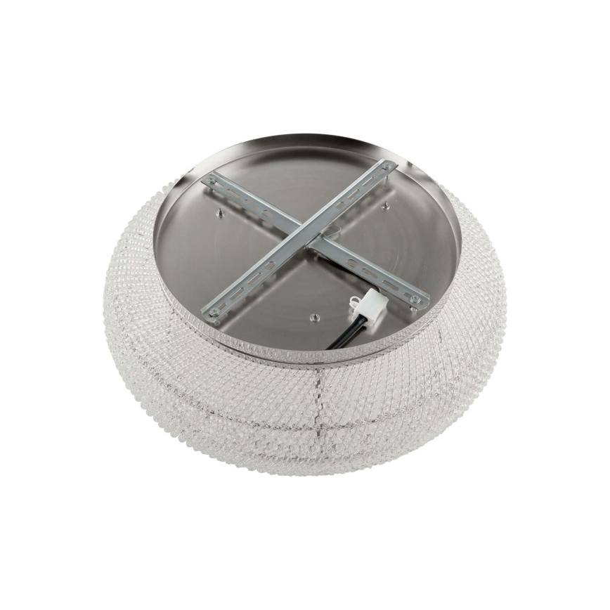 Ideal Lux - Kristallen plafondlamp PASHA 10xE14/40W/230V diameter 55 glanzend chroom