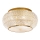 Ideal Lux - Kristallen plafondlamp PASHA 6xE14/40W/230V diameter 40 cm goud