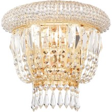 Ideal Lux - Kristallen wandlamp DUBAI 2xE14/28W/230V