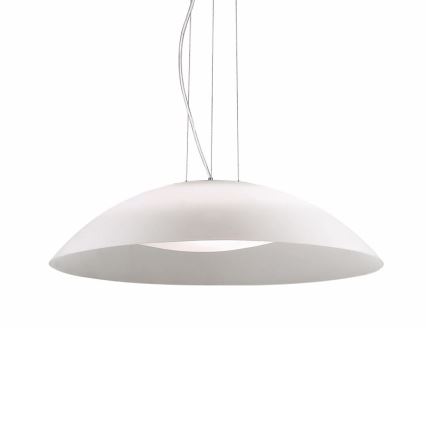 Ideal Lux - Kroonluchter aan kabels 3xE27/60W/230V Ø 64 cm wit