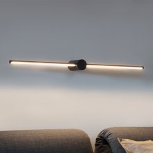Ideal Lux - LED Badkamer spiegelverlichting FILO LED/12,5W/230V IP44 zwart