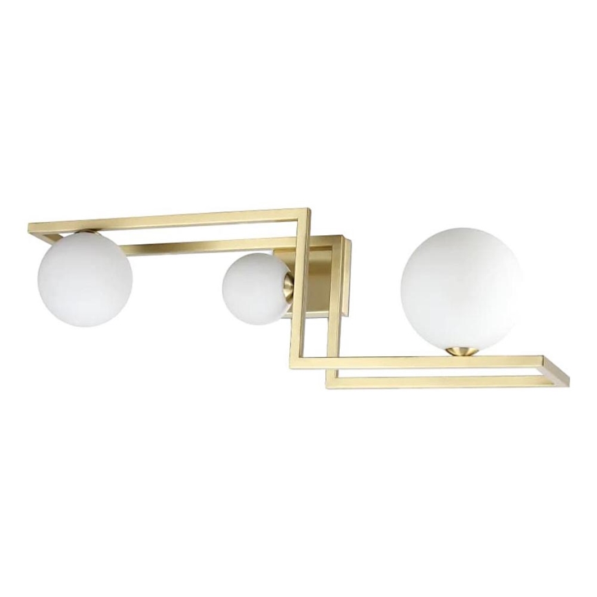 Ideal Lux - LED Bevestigde Hanglamp ANGOLO 3xG9/3W/230V messing