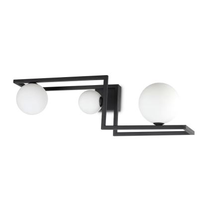 Ideal Lux - LED Bevestigde Hanglamp ANGOLO 3xG9/3W/230V zwart