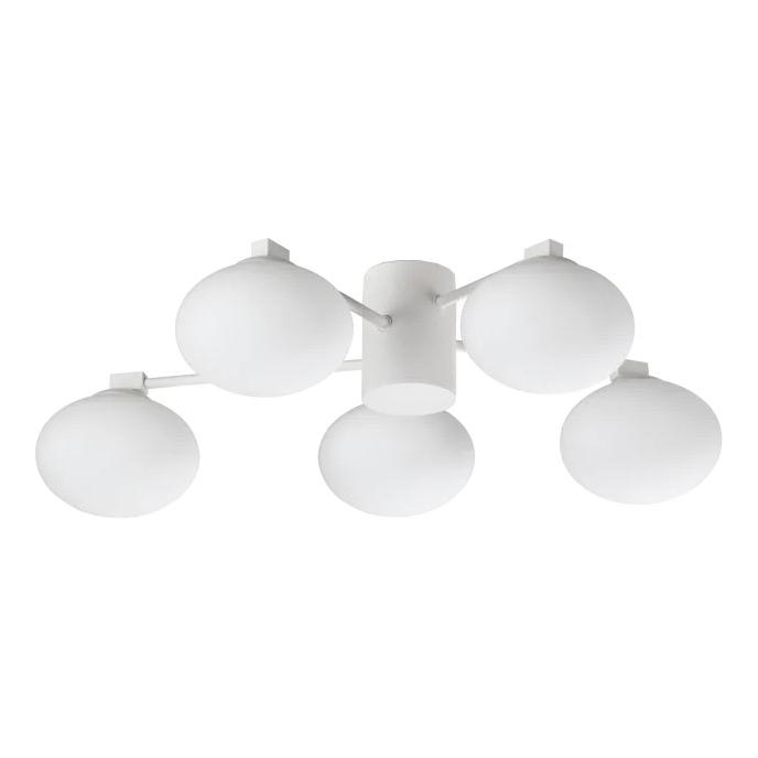 Ideal Lux - LED Bevestigde Hanglamp HERMES 5xG9/3W/230V diameter 60 cm wit