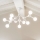 Ideal Lux - LED Bevestigde Hanglamp NODINO 9xG9/3W/230V wit