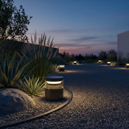 Ideal Lux - LED Buitenlamp BOEING LED/14W/230V 15 cm CRI 90 IP65 zwart