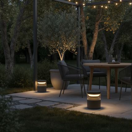 Ideal Lux - LED Buitenlamp BOEING LED/14W/230V 15 cm CRI 90 IP65 zwart