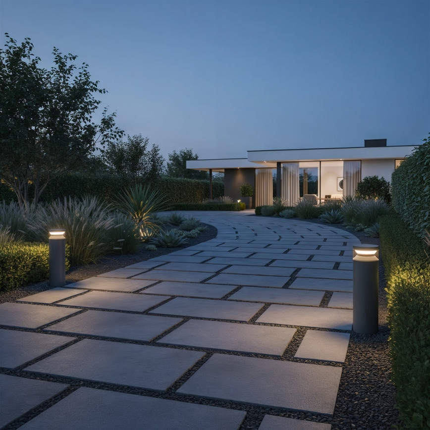 Ideal Lux - LED Buitenlamp BOEING LED/14W/230V 40 cm CRI 90 IP65 antraciet