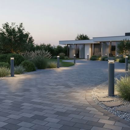 Ideal Lux - LED Buitenlamp BOEING LED/14W/230V diameter 70 cm CRI 90 IP65 antraciet