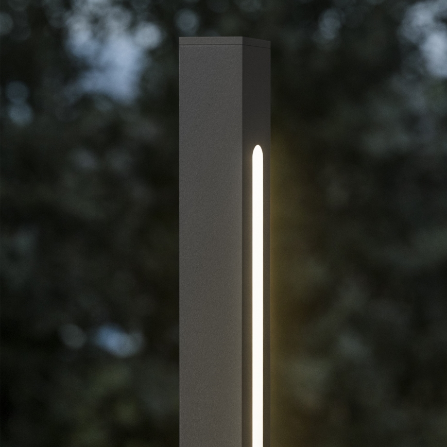 Ideal Lux - LED buitenlamp JEDI LED/19W/230V 120 cm CRI 90 IP65 antraciet