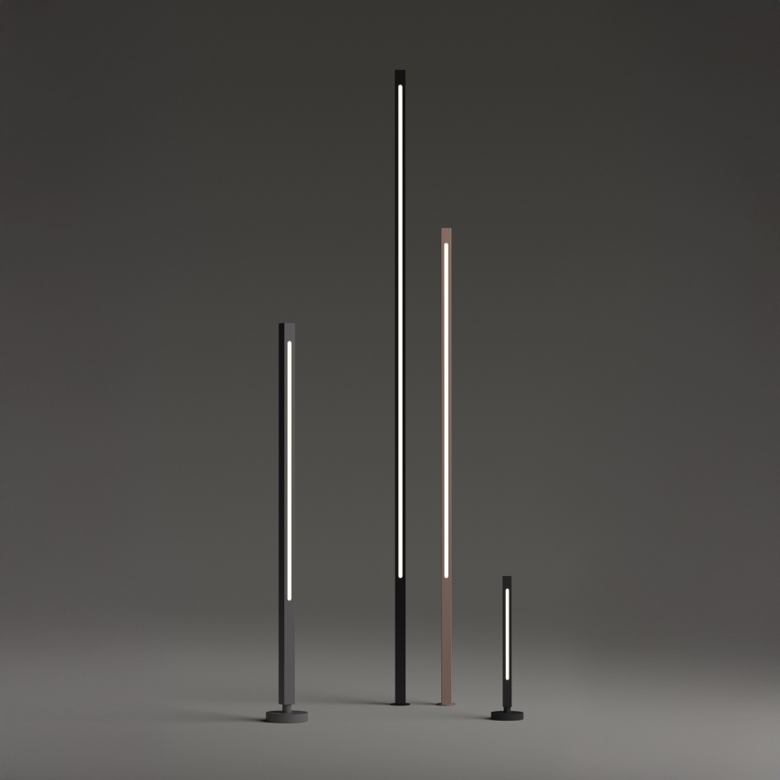 Ideal Lux - LED buitenlamp JEDI LED/25W/230V 160 cm CRI 90 IP65 antraciet