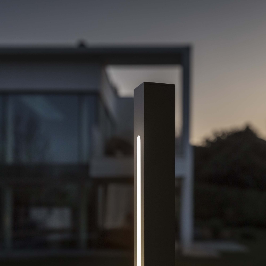 Ideal Lux - LED buitenlamp JEDI LED/7W/230V 40 cm CRI 90 IP65 antraciet