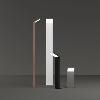 Ideal Lux- LED Buitenlamp STYLE LED/8,5W/230V 4000K 100 cm CRI 90 IP54 zwart