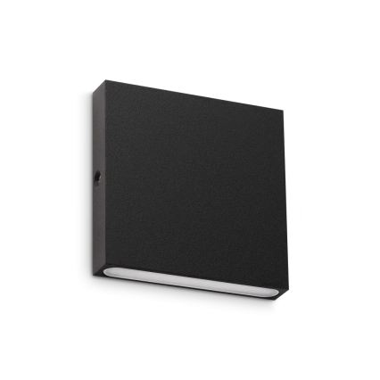 Ideal Lux - LED buitenmuurlamp POST-IT LED/3W/12V CRI 90 zwart