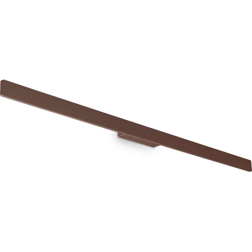 Ideal Lux - LED buitenwandlamp LINEA LED/23W/230V CRI 90 144 cm IP54 bruin