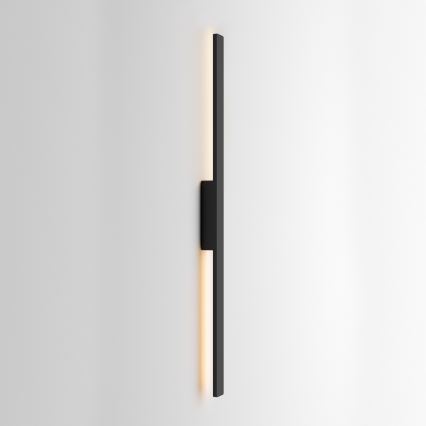 Ideal Lux - LINEA LED buitenwandlamp 23 W/230 V, CRI 90, 144 cm, IP54, zwart